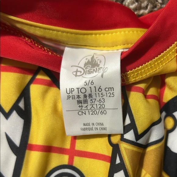 Disney Pixar Toy Story 4 Woody and Forky Swim Suit - Picture 6 of 7